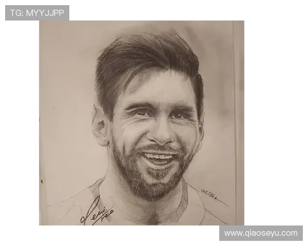 梅西的足球传奇与素描艺术的完美结合展现了运动与创作的魅力